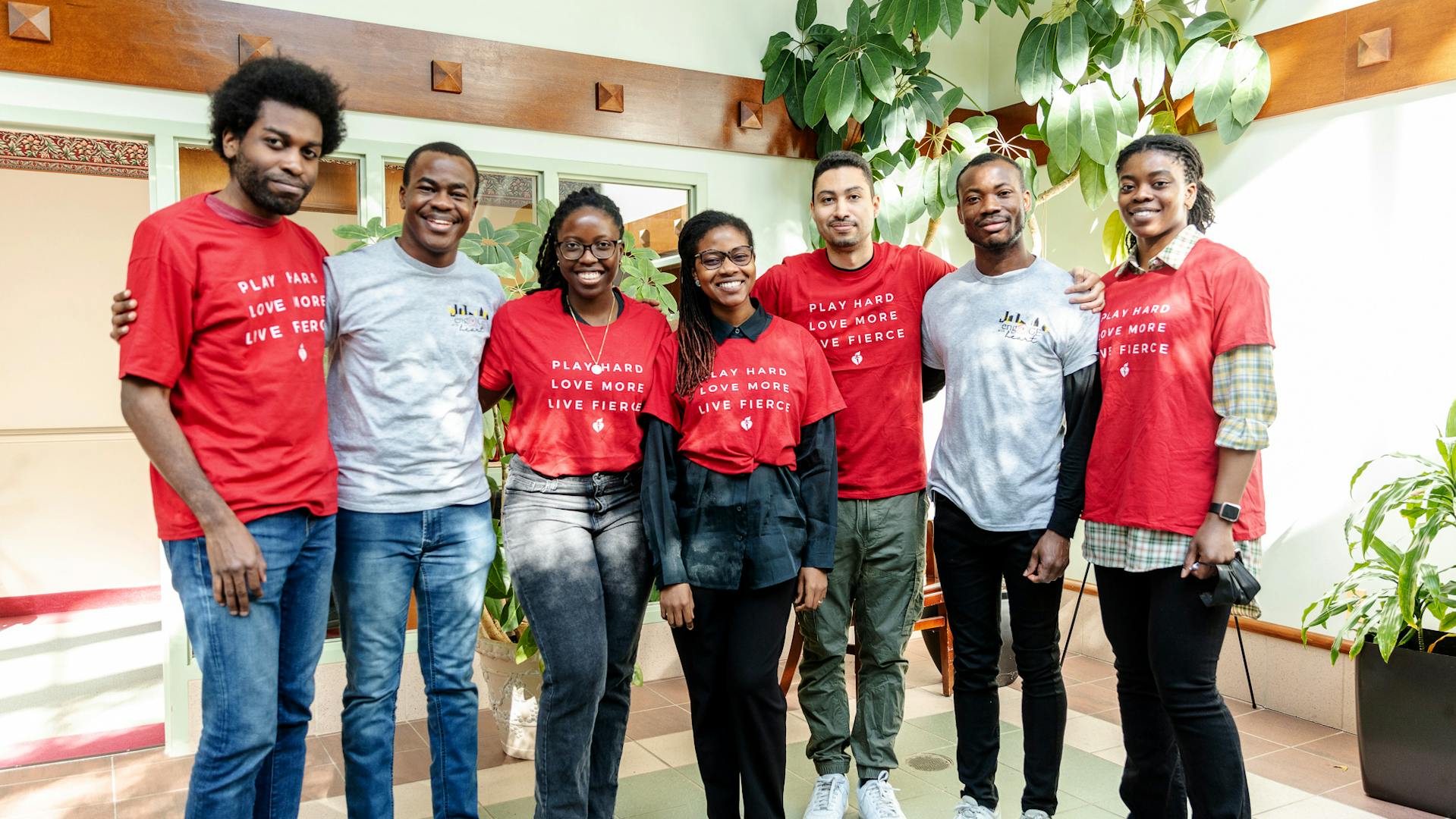 Volunteers from the Johns Hopkins School of Nursing.