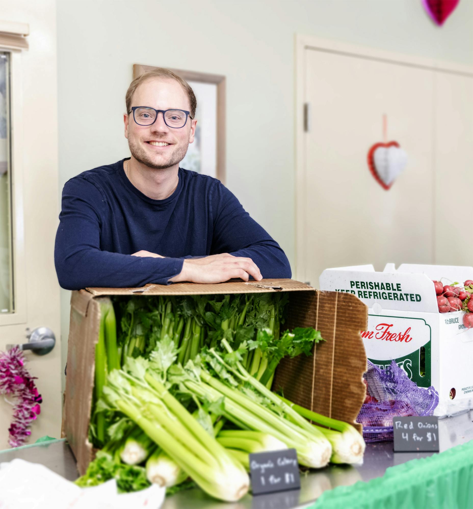 Will McCabe, Director of Social Impact at Hungry Harvest.