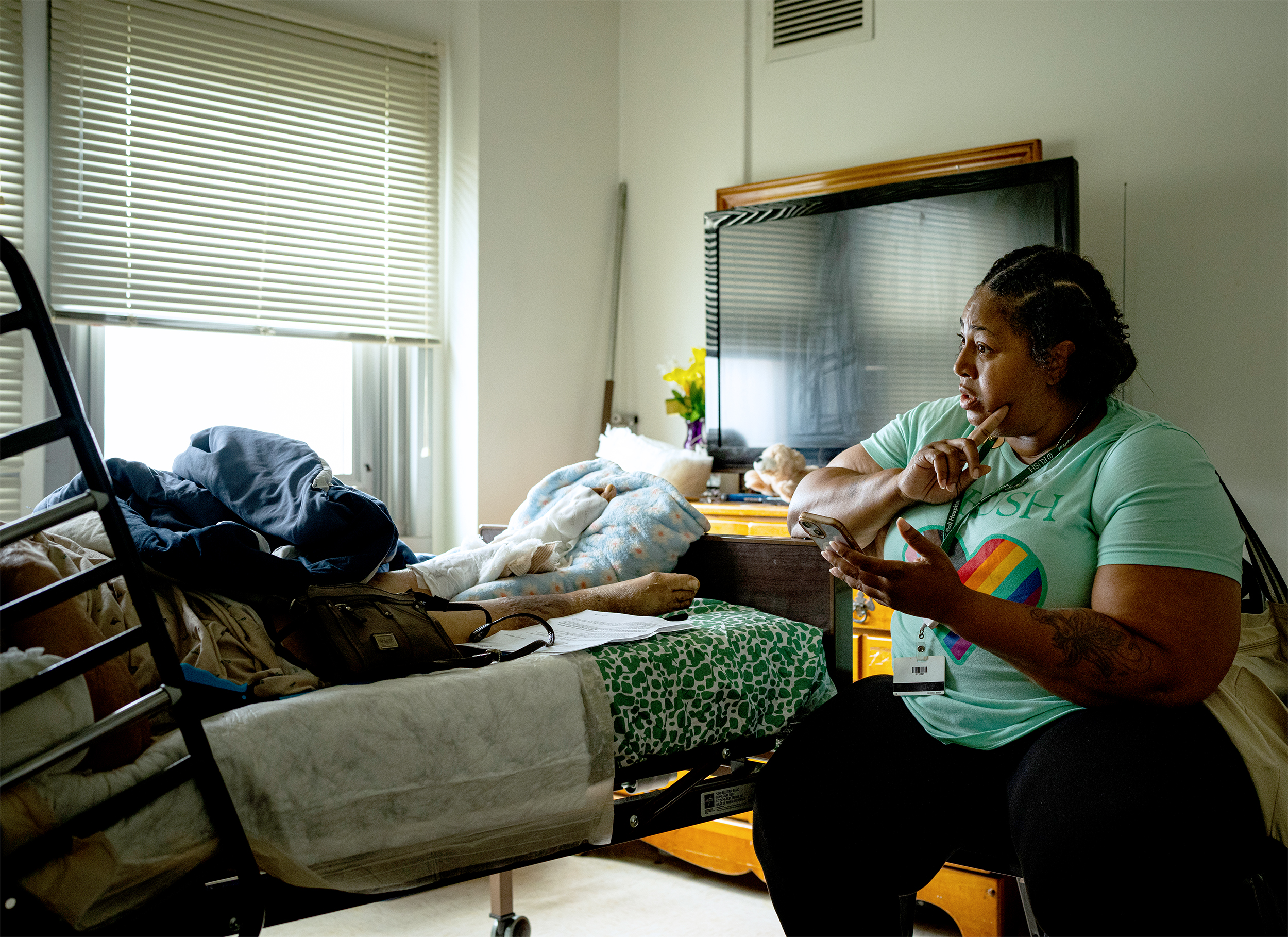 Q in talks with Lula Jordan, who passed away in May 2025.