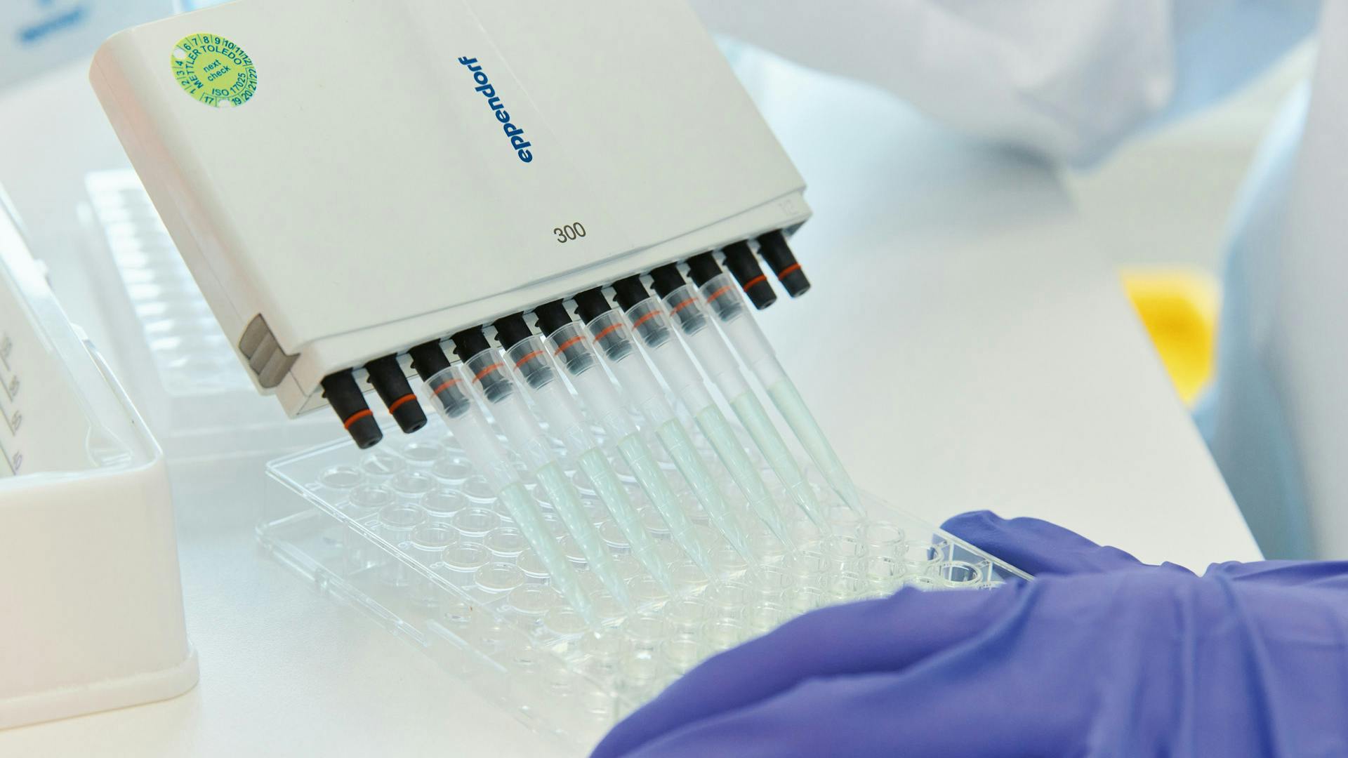 In the lab of Novartis