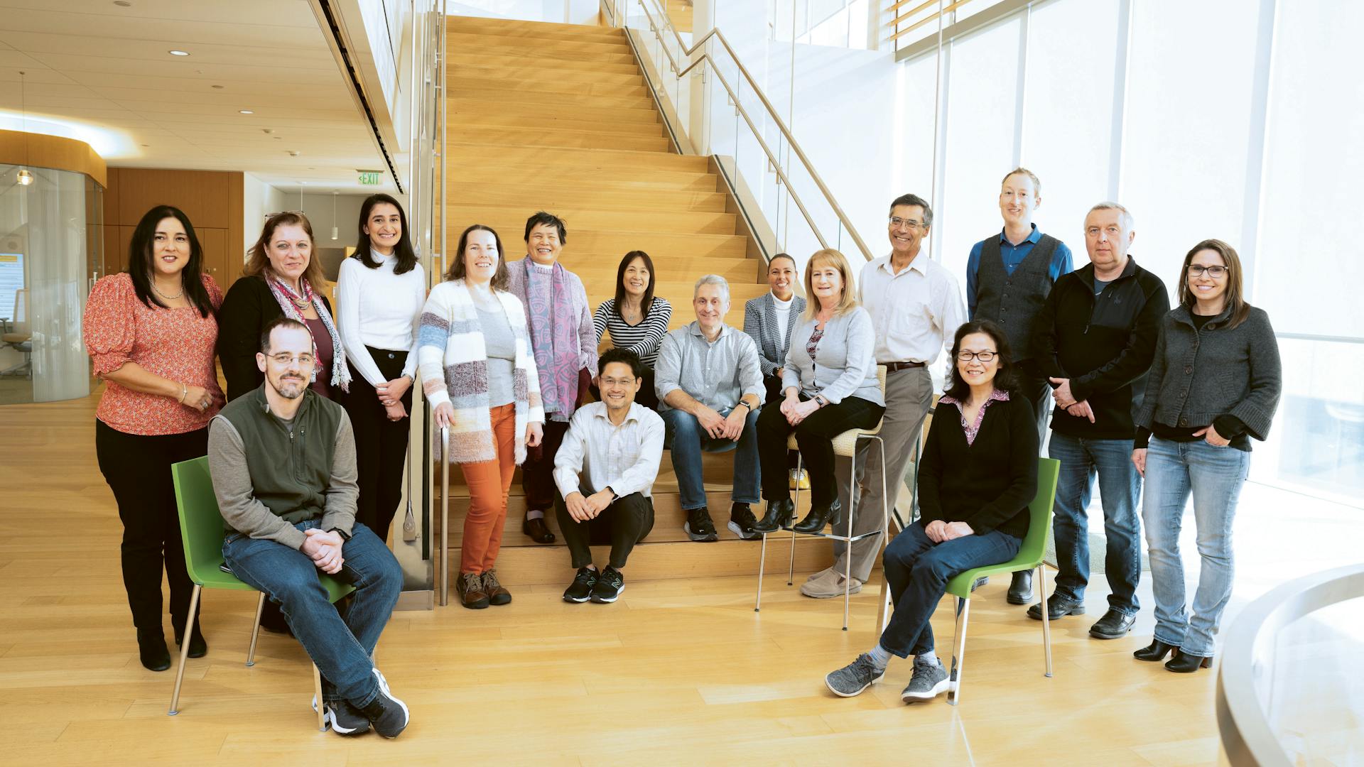 Das Team von Jennifer Allport-Anderson