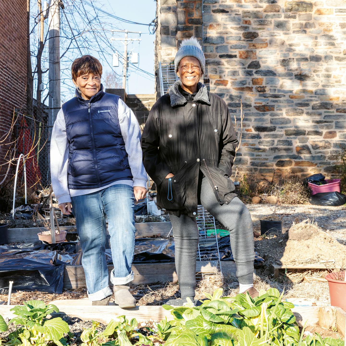 Dr. Holmes and Mother Neufville