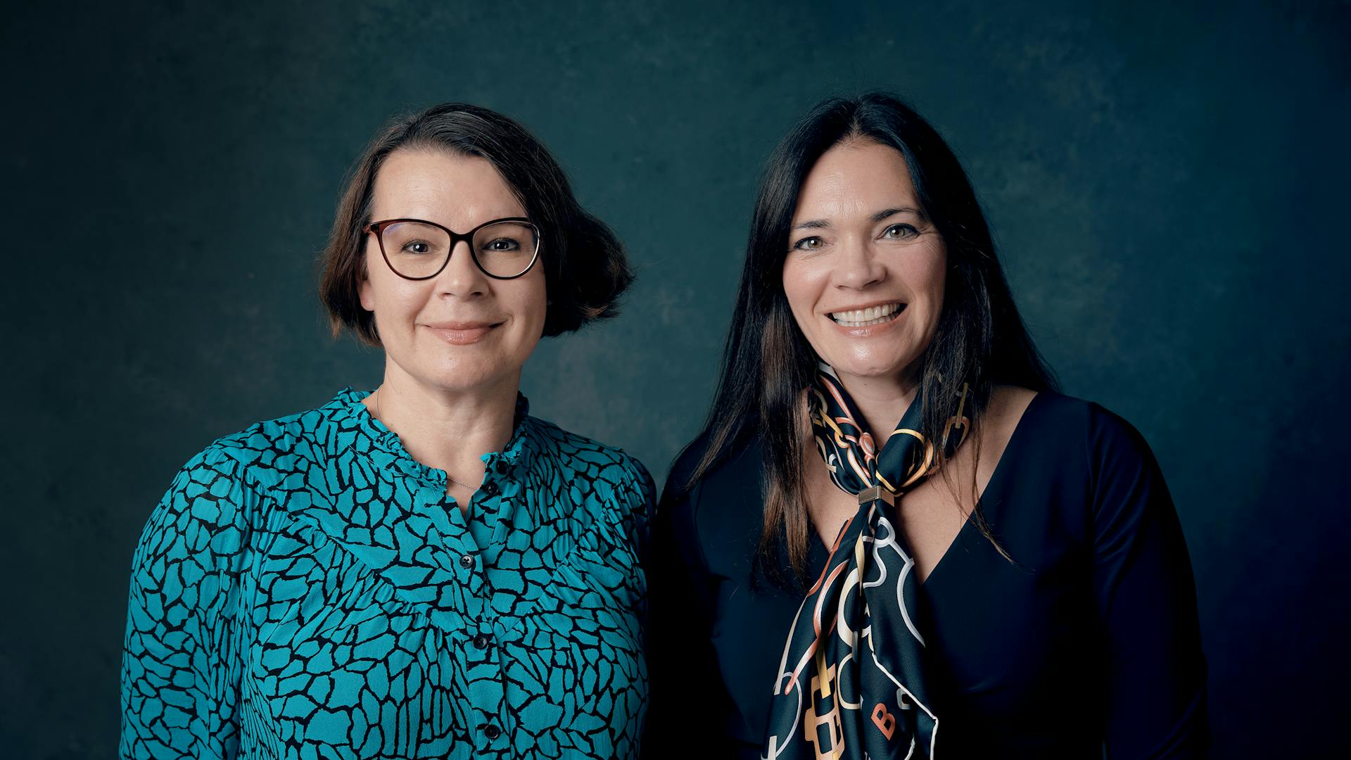 Dianne Auclair Rocha and Vasilisa Sazonov.