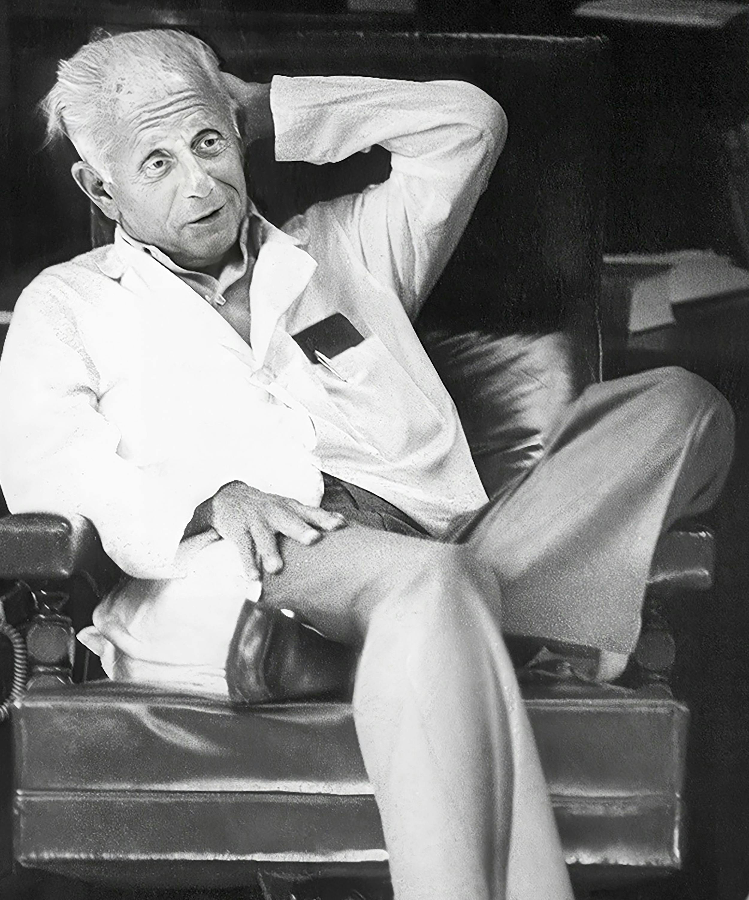 Portrait of Dr. Hans Selye in 1977