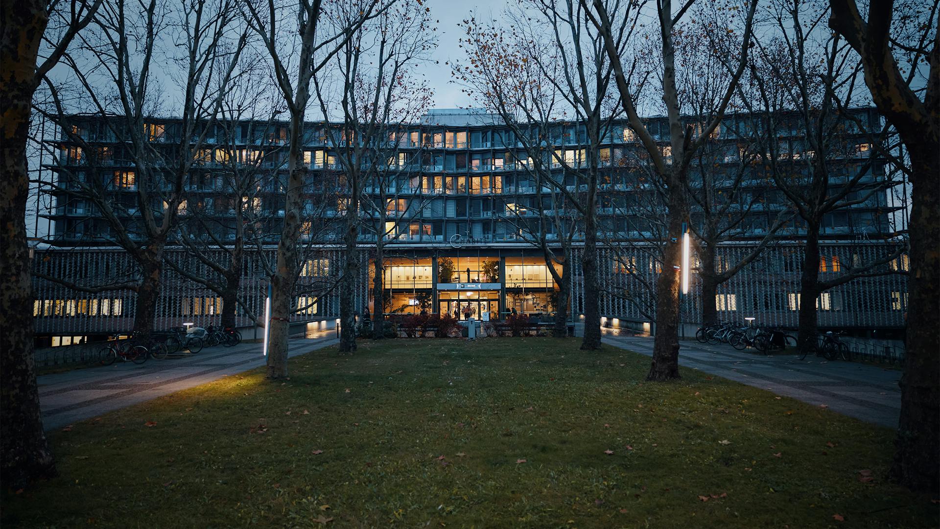 Front View of the Charité Berlin.