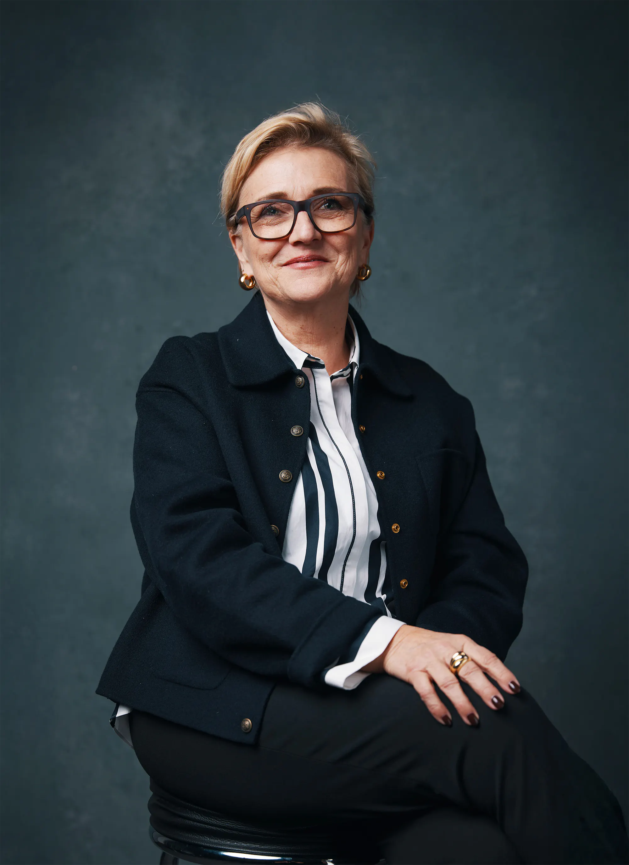 Ann Aerts, Leiterin der Novartis Foundation.