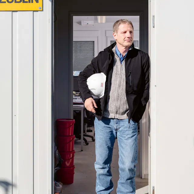 Hans-Ulrich Knehr, deputy overall project manager.