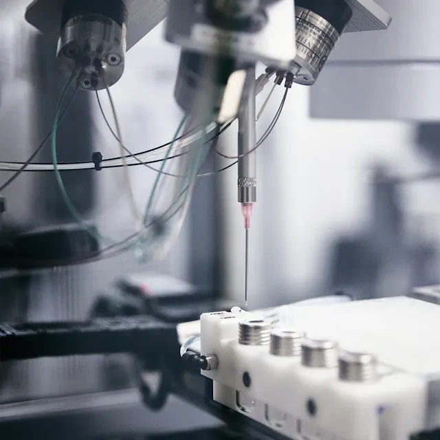 RapidFire high-throughput mass spectrometry system.