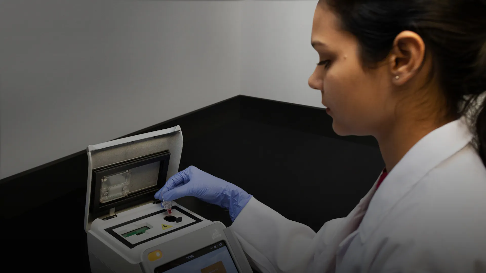 Diagnosing blood from patients potentially suffering from sickle cell disease or malaria.