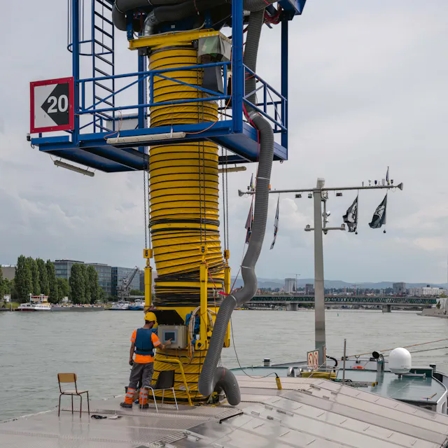 Highly complex, and therefore time-consuming, process to load 6,000 tonnes of contaminated soil for each shipment.