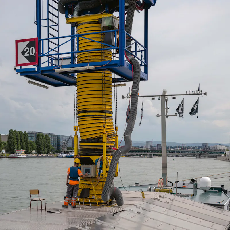 Highly complex, and therefore time-consuming, process to load 6,000 tonnes of contaminated soil for each shipment.