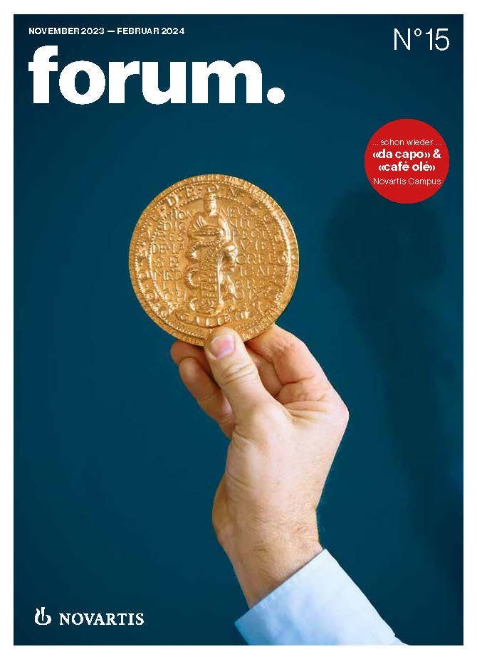 Cover image of Novartis Live.Magazine forum N°15