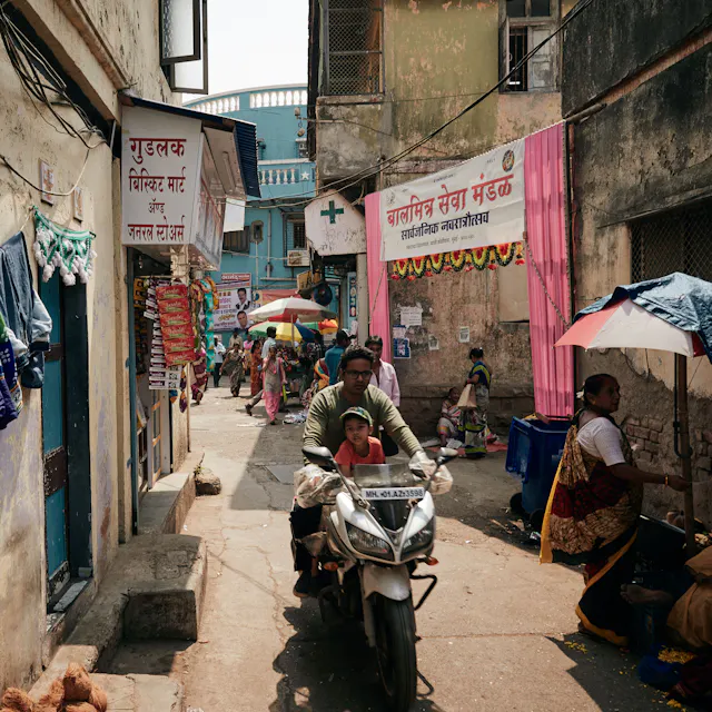 street in India
