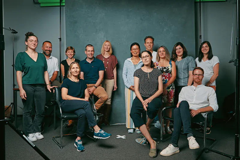 The Kidney Organoid group (from left to right): Fiona Routet, Vincent Unterreiner, Noelle Pierret, Daniela Gabriel, Patrick Misun, Isabelle Claerr, Rina Yamamoto, Rosemarie Ungricht, Philipp Hoppe, Solange Vidal, Saba Rezakhani, Manuel Scheidmann, Laure Guibbal.
