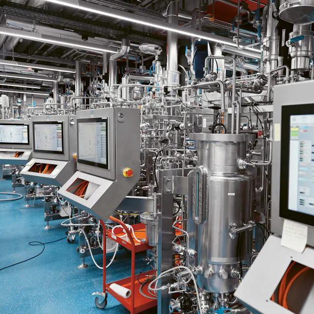 The fermentation vessels can be used for enzyme and natural product propagation. They are connected by a new, highly efficient control software.
