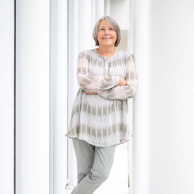 Veteran scientist Pascale Burtin...