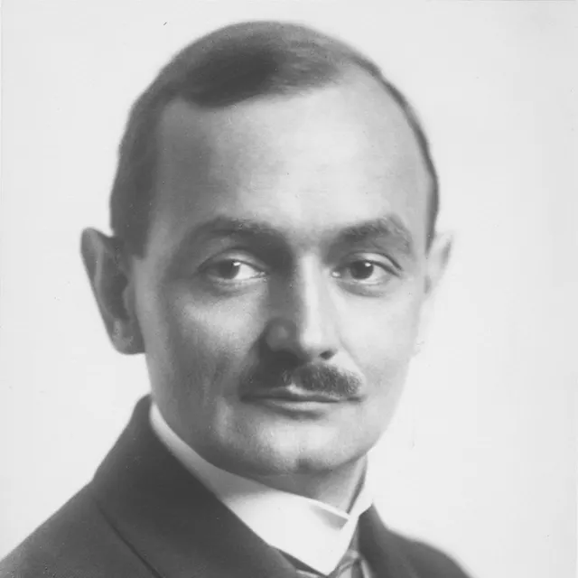 Arthur Stoll, founder of research into natural substances at Sandoz, around 1920.