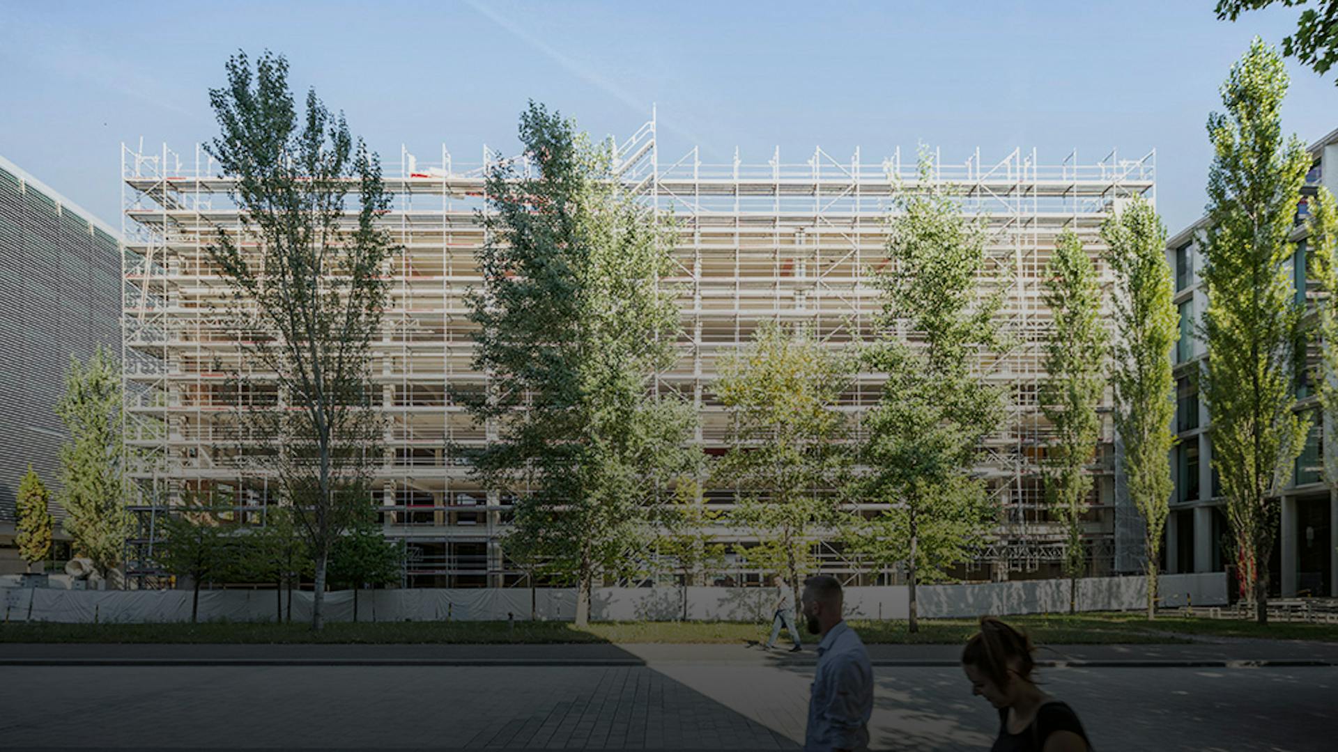 Das Gebäude 310 auf dem Novartis Campus wird derzeit umgebaut. Es soll in Zukunft das neue Zuhause des FMI sein. Der Umzug ist für 2023 geplant.