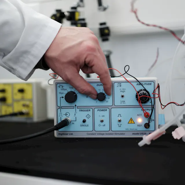 Fly strains with different genetic settings can be easily housed in the lab and allow to manipulate and monitor signaling pathways and activity in identified neurons.