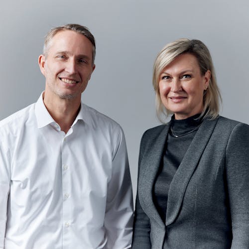 Franziska Janorschke, Global Head Data Privacy, Digital & AI Compliance, and Bernd Bucher, CIO and Global Head Data, Digital and IT