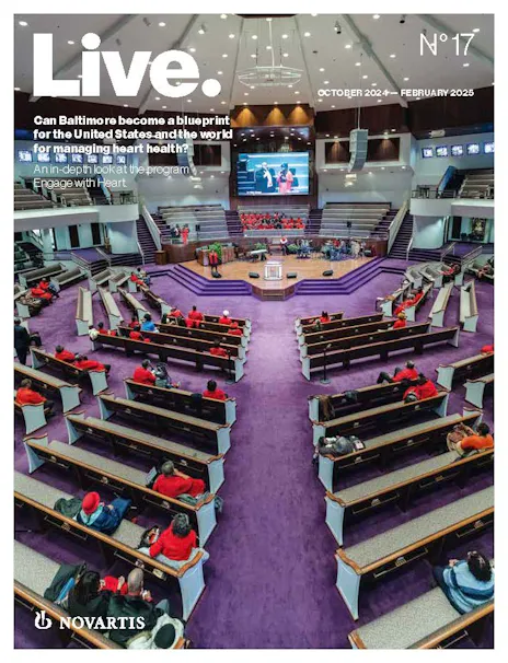 Live magazine cover
