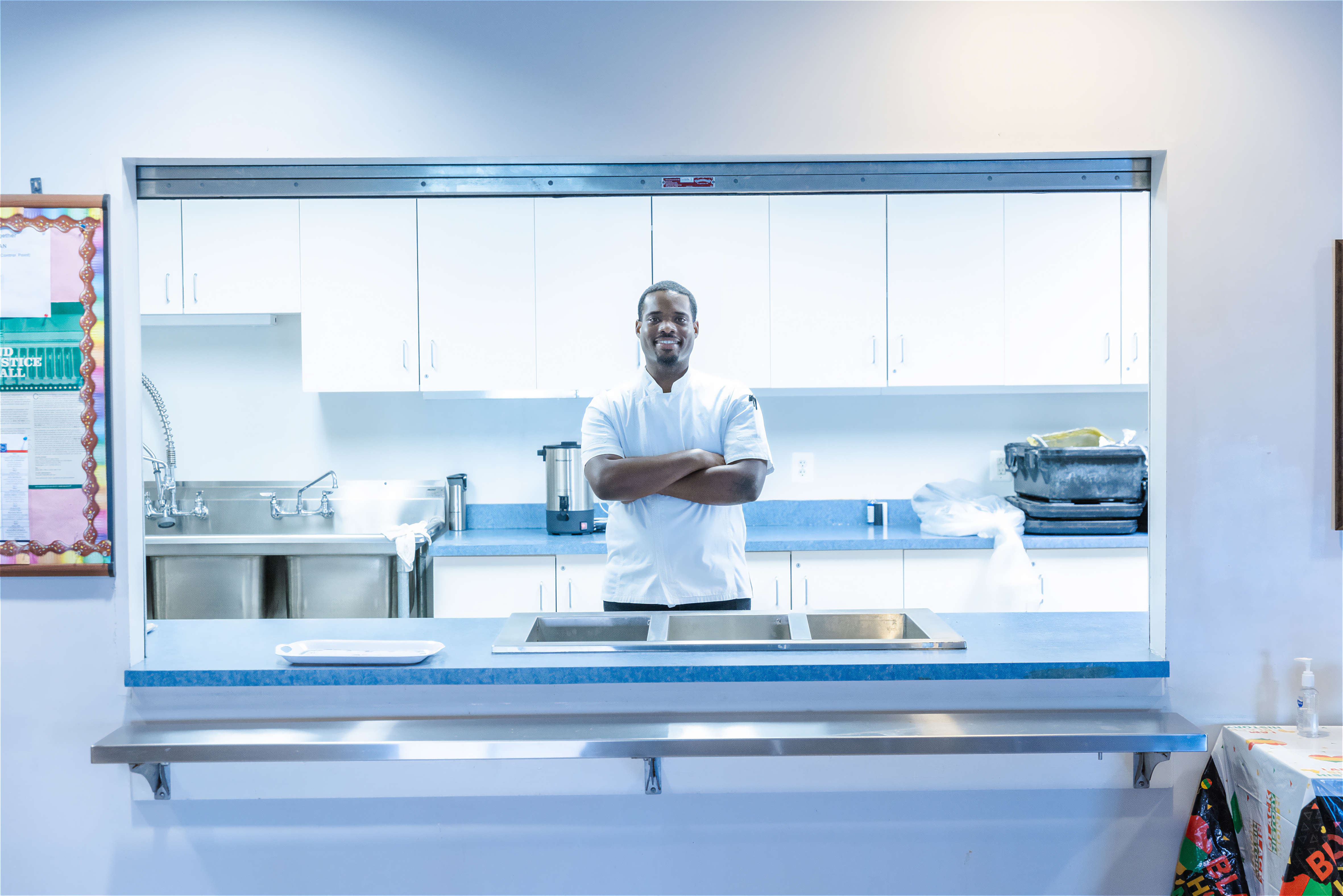 Chef Jared Banks, owner of Comfort Caterers in Baltimore