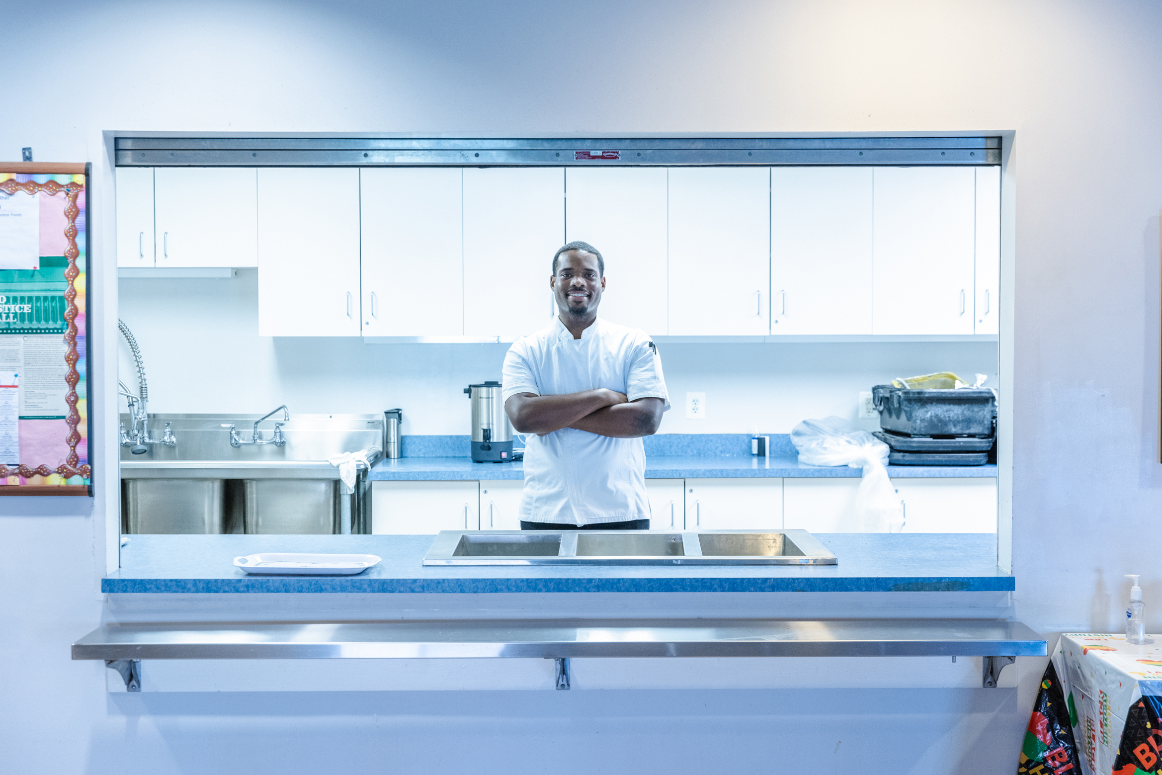 Chef Jared Banks, owner of Comfort Caterers in Baltimore