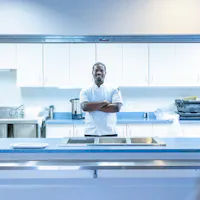 Chef Jared Banks, owner of Comfort Caterers in Baltimore