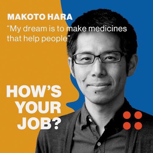 Novartis researcher Makoto Hara