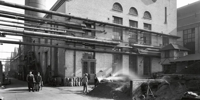 The former HQ site of Sandoz