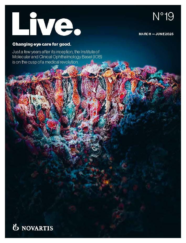 Cover image of Novartis Live.Magazine N°19