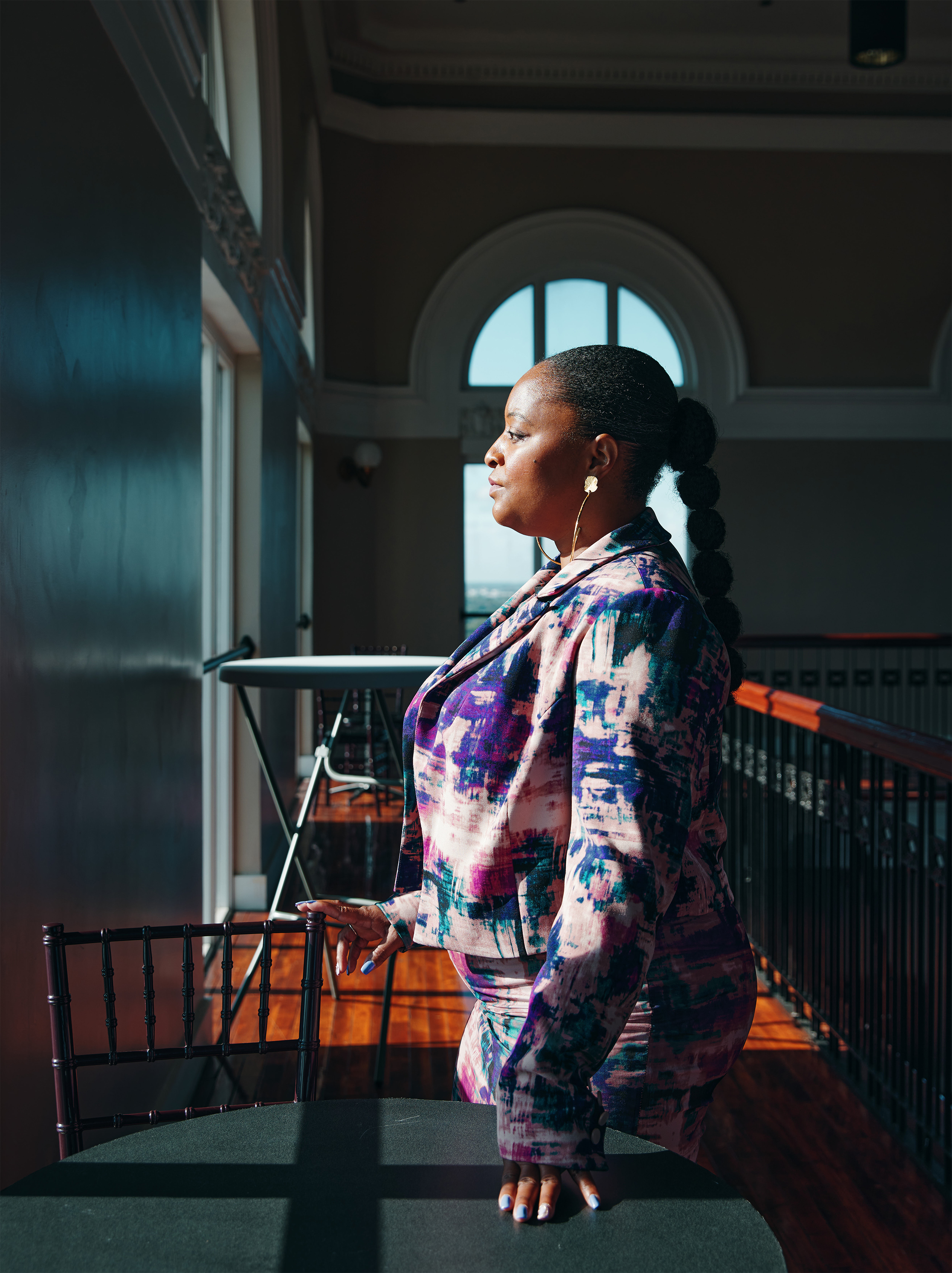 Portrait of Ayesha Jaco, Executive Director of West Side United.