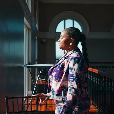 Portrait of Ayesha Jaco, Executive Director of West Side United.