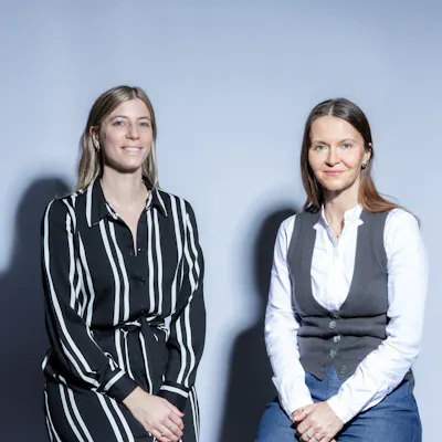 Portrait of Rachel Stewart and Maria Giovanna Vianello.