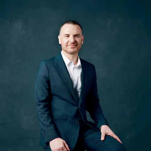 Korab Zuka, Global Head of Social Impact and Chief Sustainability Officer at Novartis.