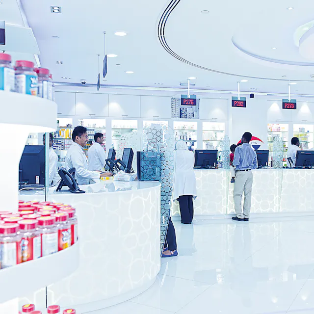 More than 2500 patients frequent Al Noor’s hospital pharmacy in Abu Dhabi every day.