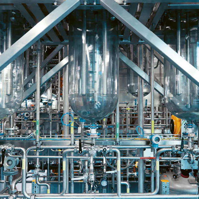 The natural products are extracted after fermentation with organic solvents in the basement.
