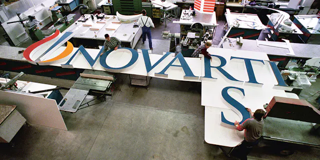 the merger of Ciba and Sandoz to form Novartis