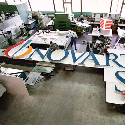 the merger of Ciba and Sandoz to form Novartis