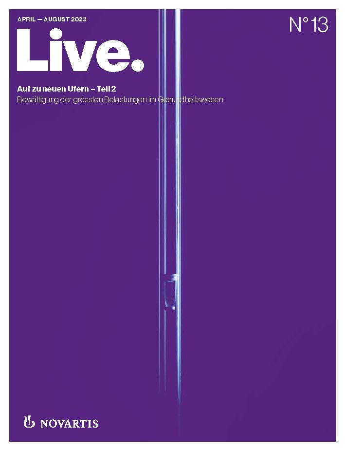 Cover image of Novartis Live.Magazine N°13