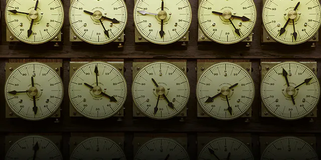 The picture shows a detail of the Hollerith Electric Tabulating System.