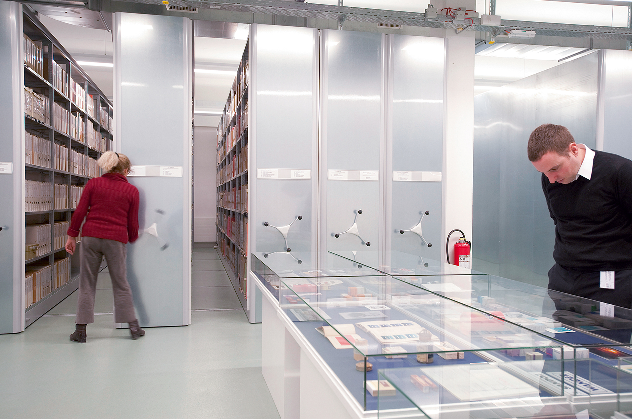 The company archive on the Novartis Campus in Basel.