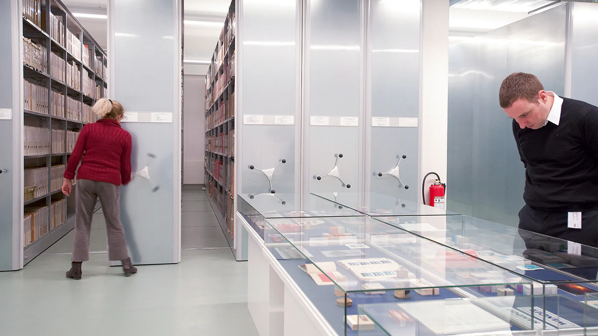 The company archive on the Novartis Campus in Basel.