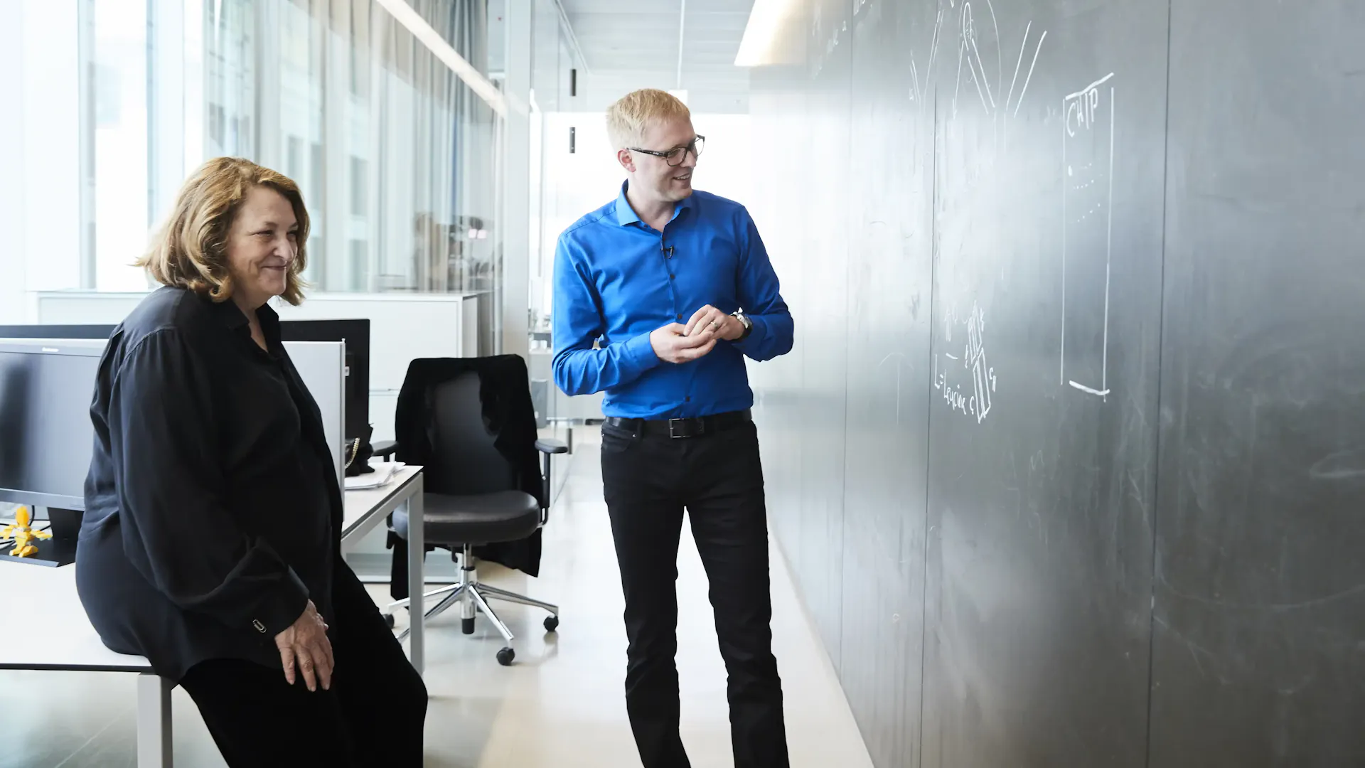 Lynn Hershman and Thomas Huber