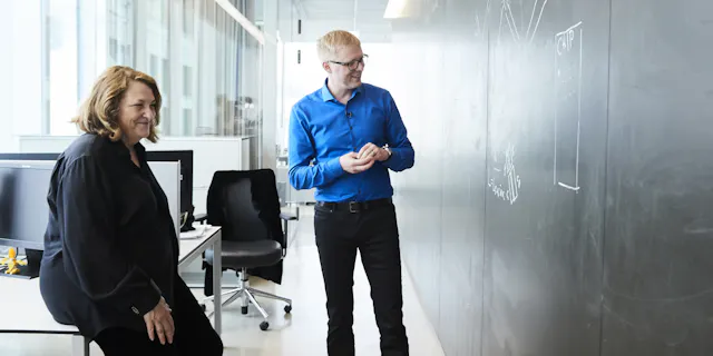 Lynn Hershman and Thomas Huber