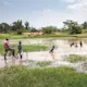 Kids Swimming Swamp Kenya - Drug development efforts of Novartis in malaria