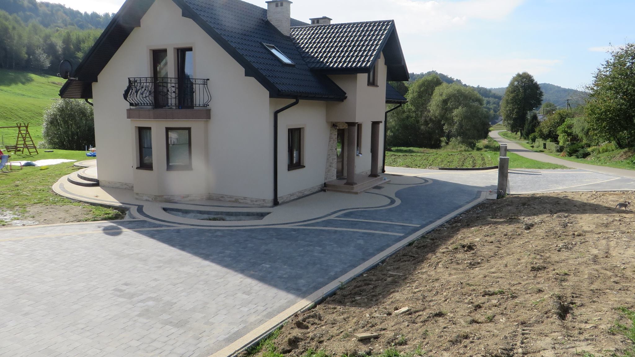 kostka brukowa realizacja okolice sanoka 