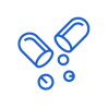 Icon graphic of oral treatments