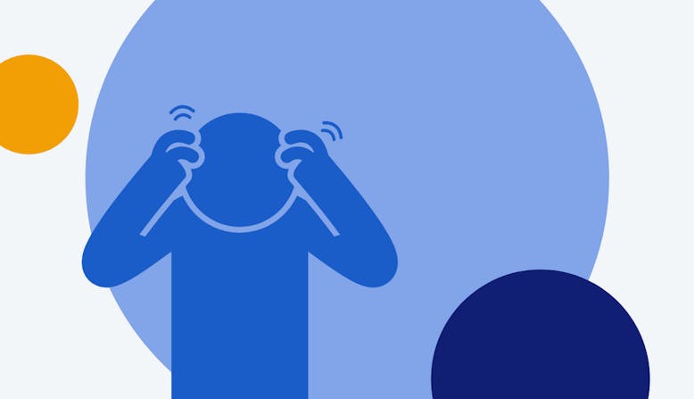 A graphic of a person scratching their head.