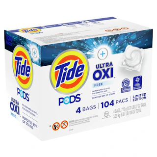 Tide Ultra Pods Oxi Free